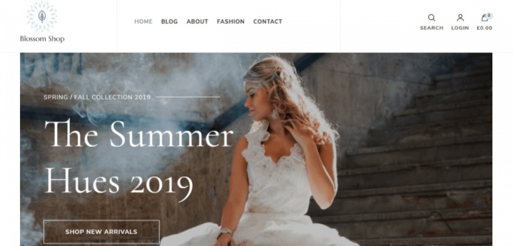 Best Free WooCommerce Themes - Blossom Shop