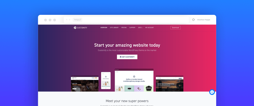 Best Free WooCommerce Themes - 
Customify