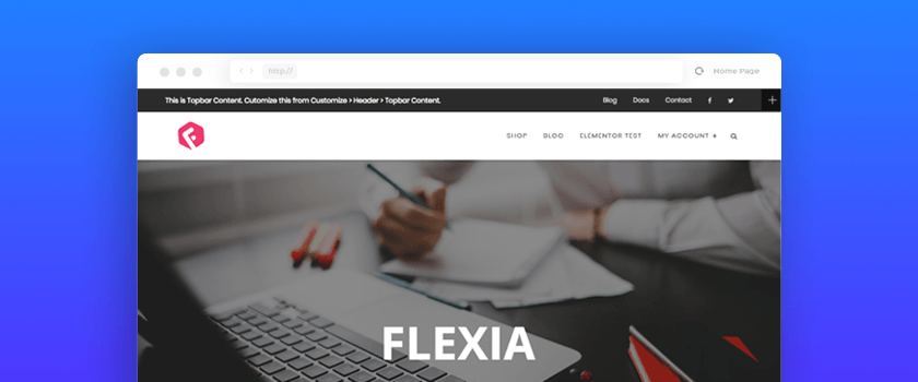 Best Free WooCommerce Themes - Flexia