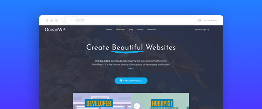 Best Free WooCommerce Themes - OceanWP