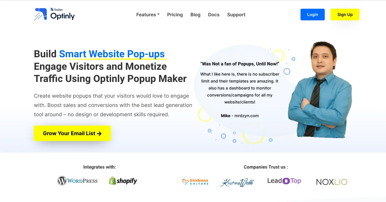 Optinly woocommerce plugin