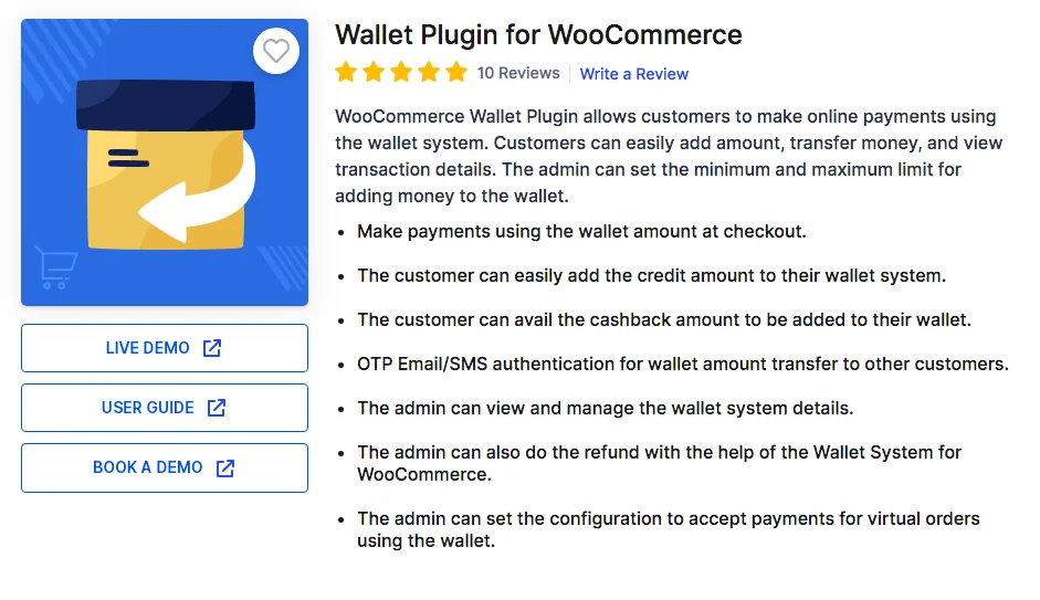Woocommerce wallet plugin
