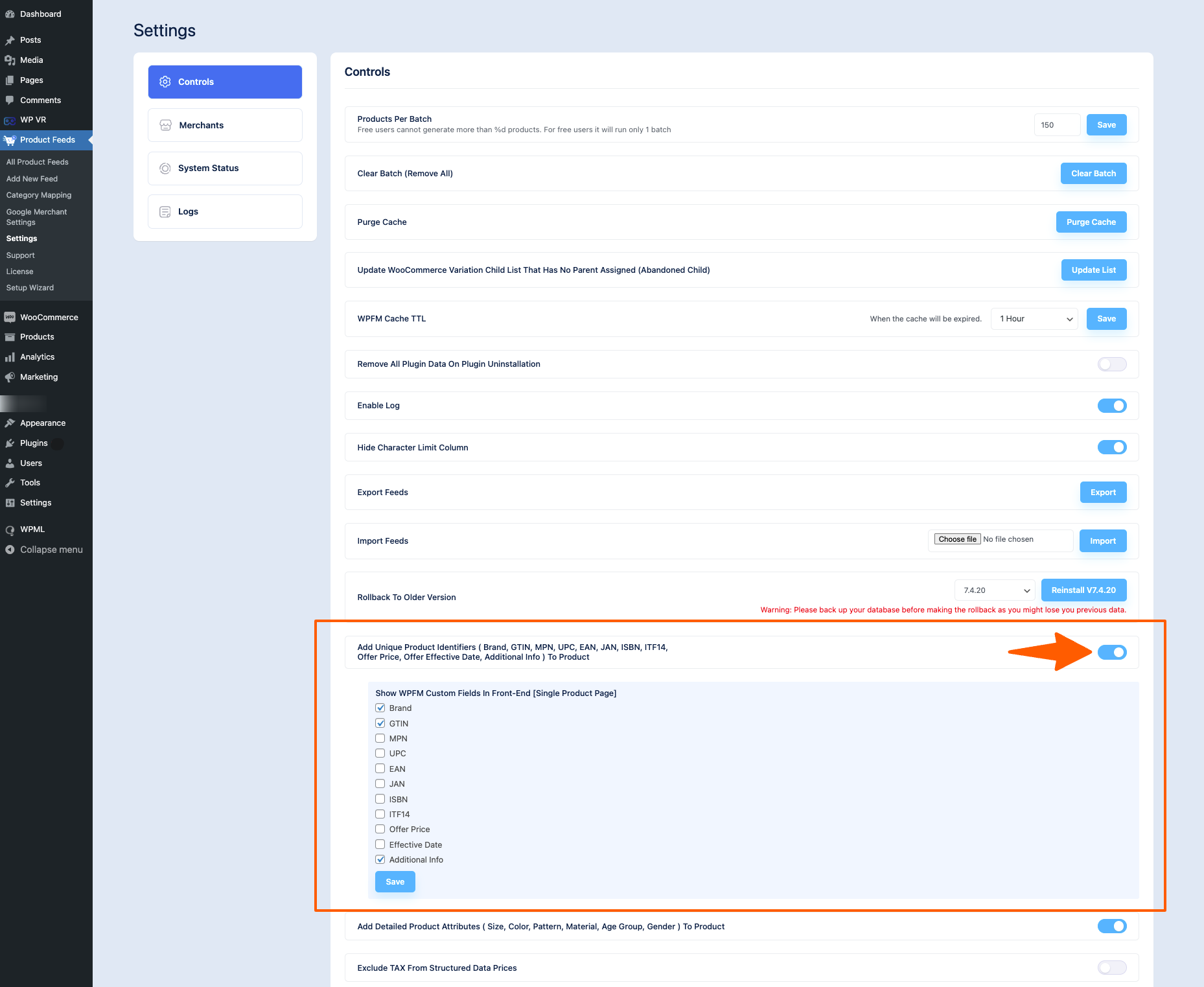 Add unique identifier