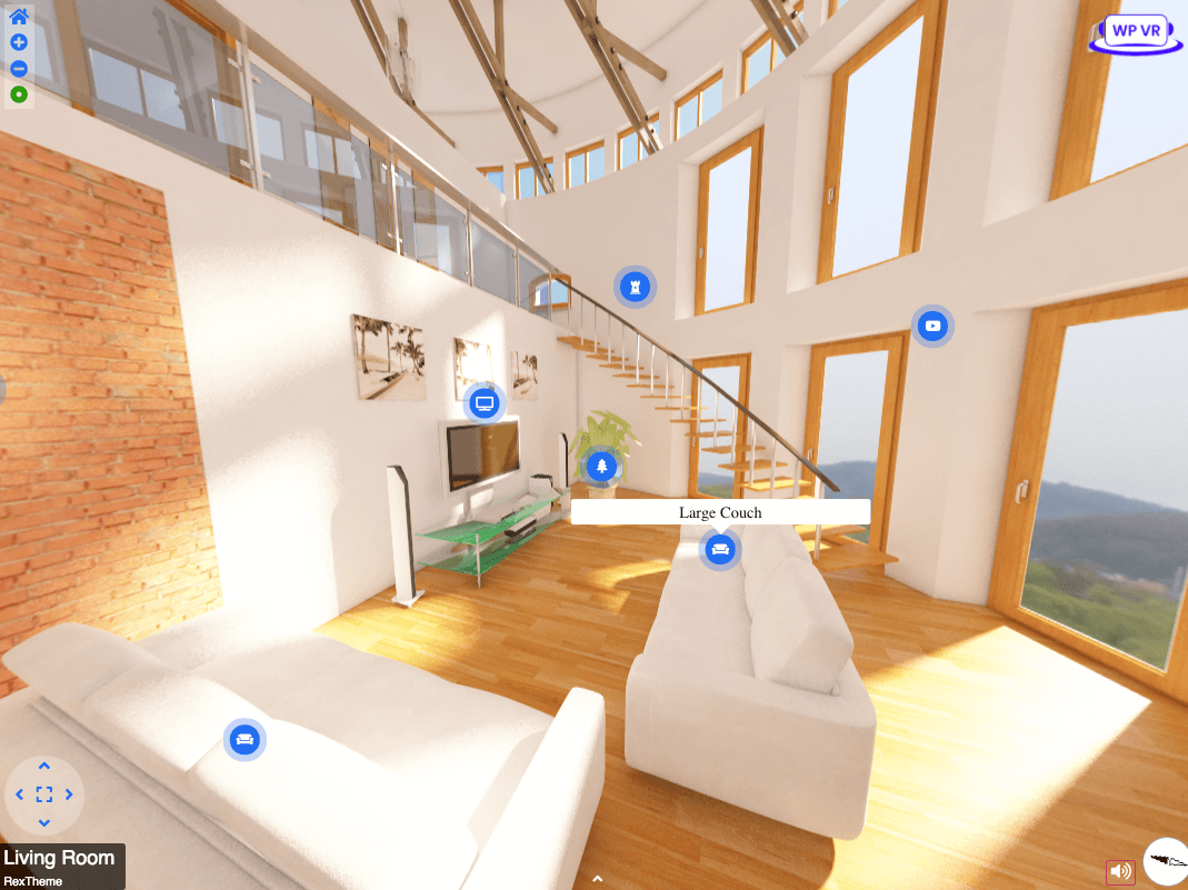 Information Inside Virtual Tour - Real Estate Virtual Tour