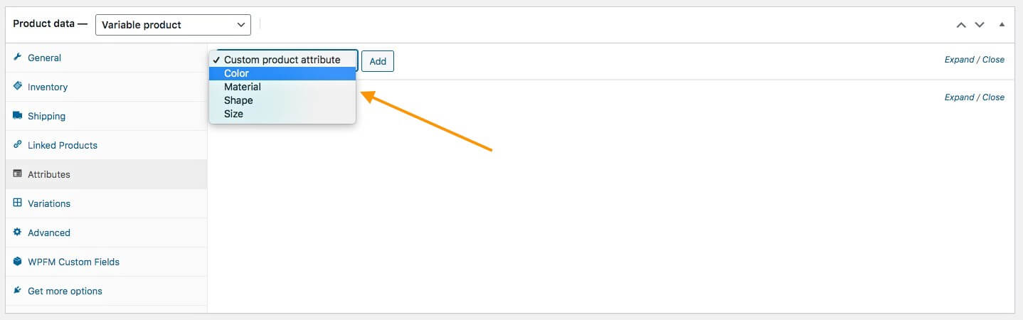 Custom Product Attribute