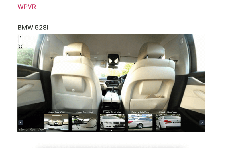 Panorama Gallery on 360 Car View