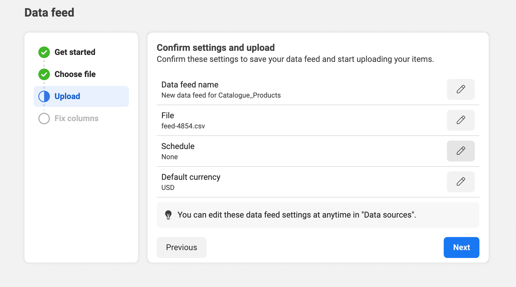 Data Feed Data Source