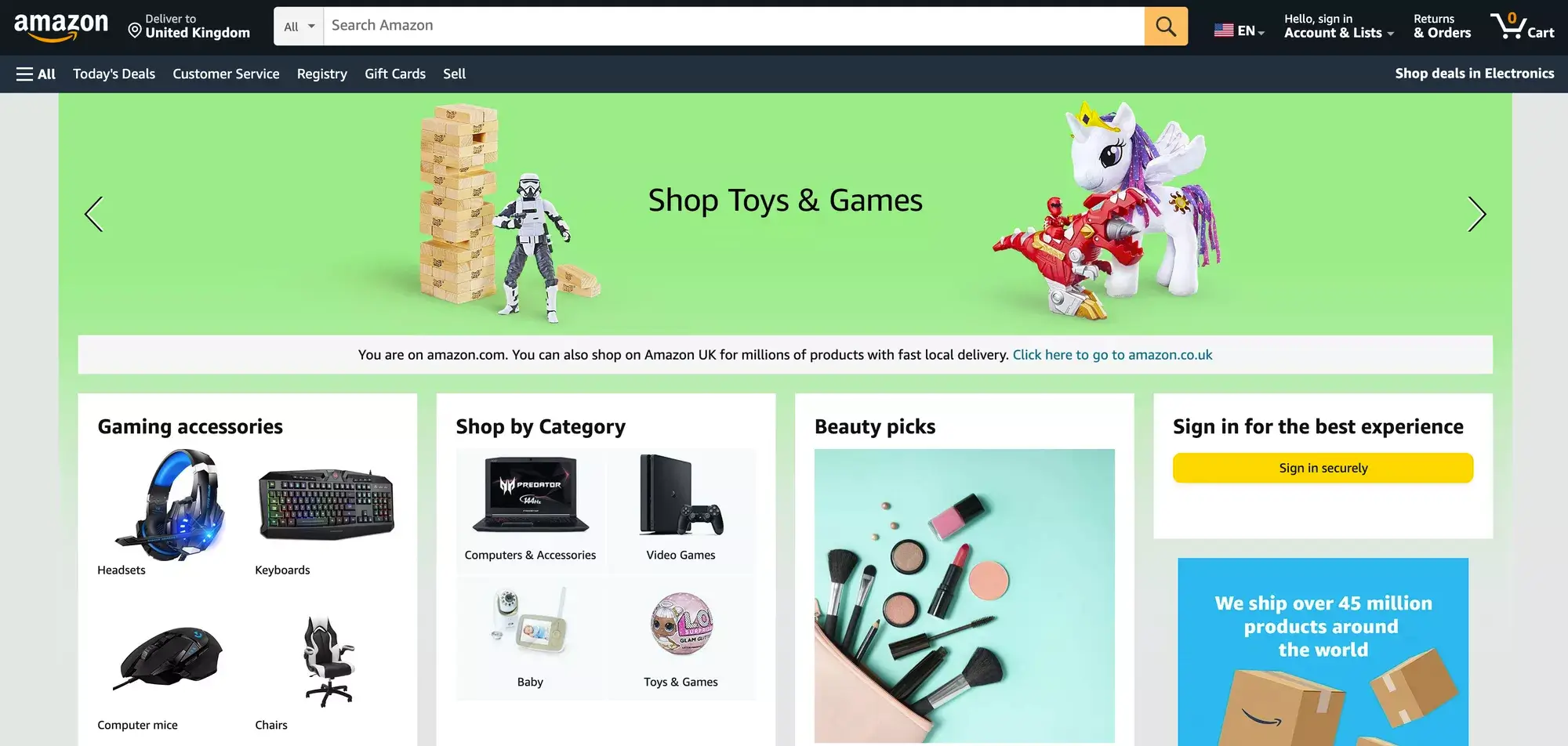Amazon - Global Online Marketplaces