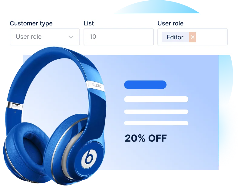 Customer-based Discount