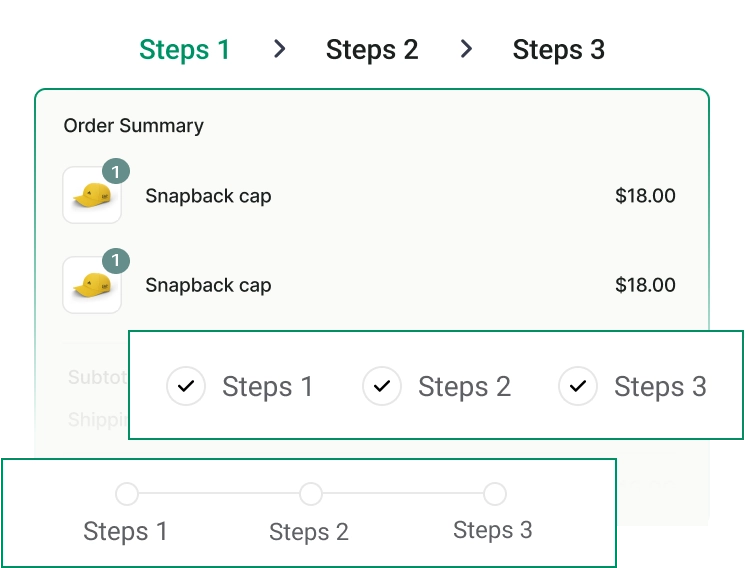 Multi-Step Checkout