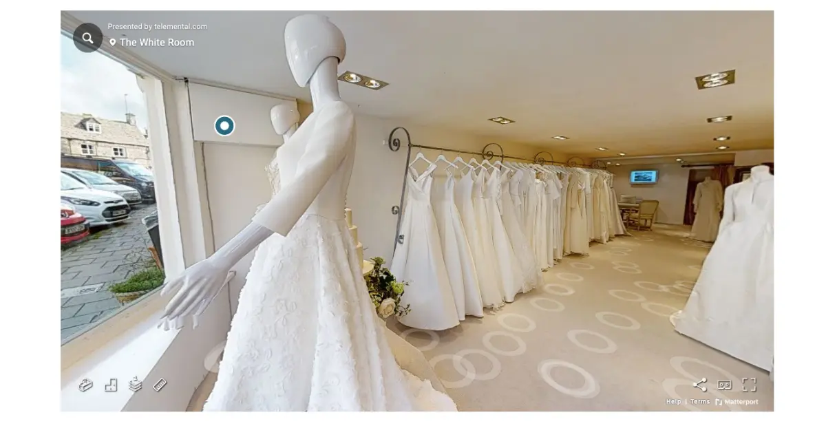 The White Room - Example of Virtual Shopping Stores