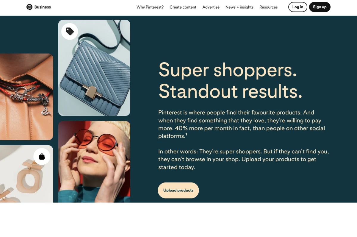 Pinterest - Global online Marketplace