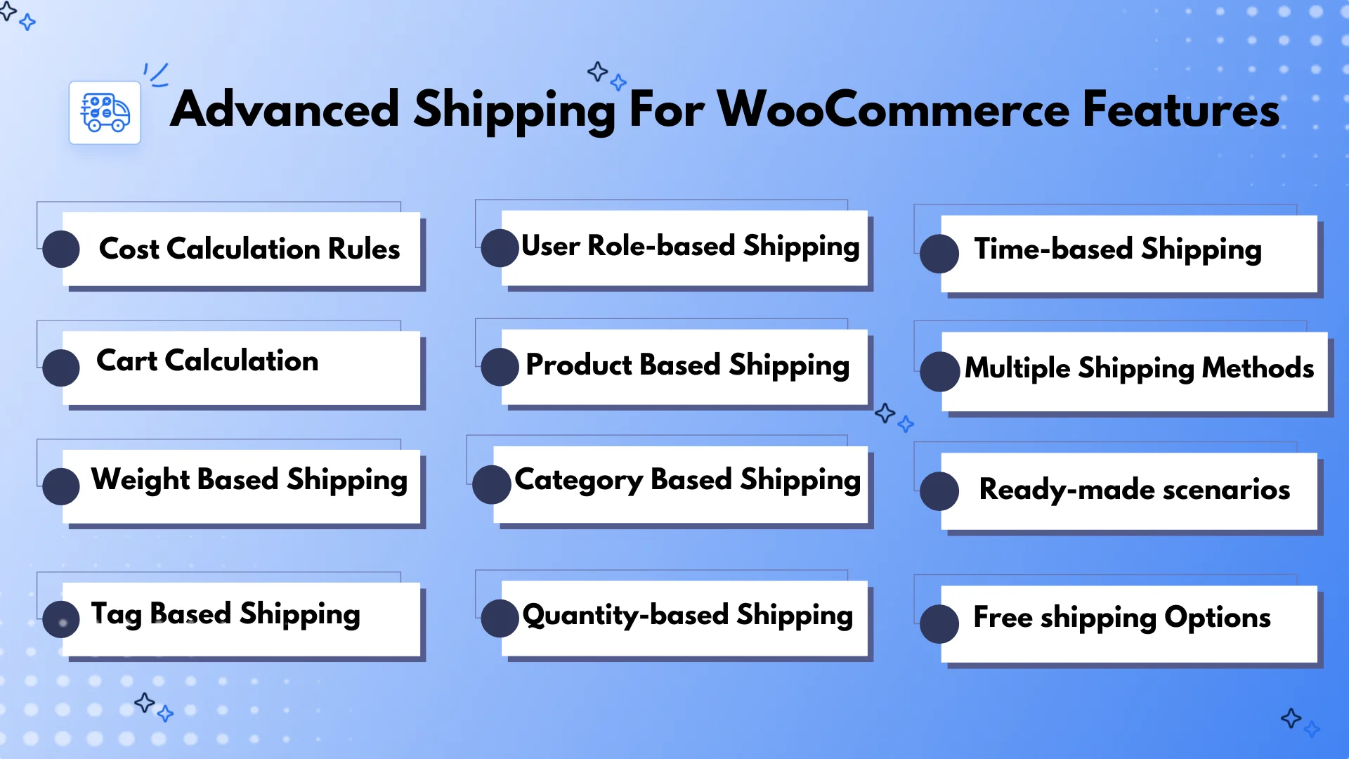 Advanced shipping