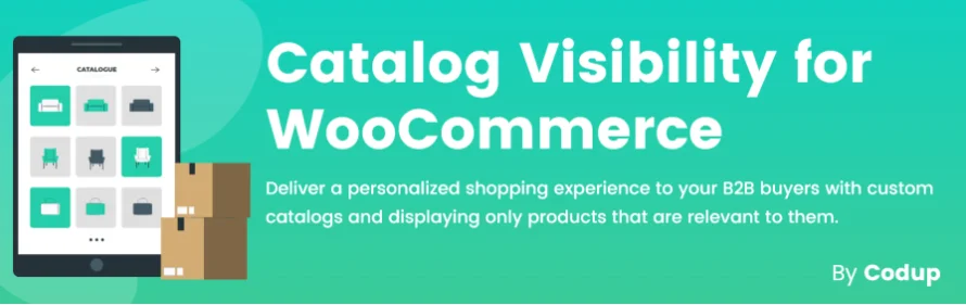 Catalog visibilities for WooCommerce