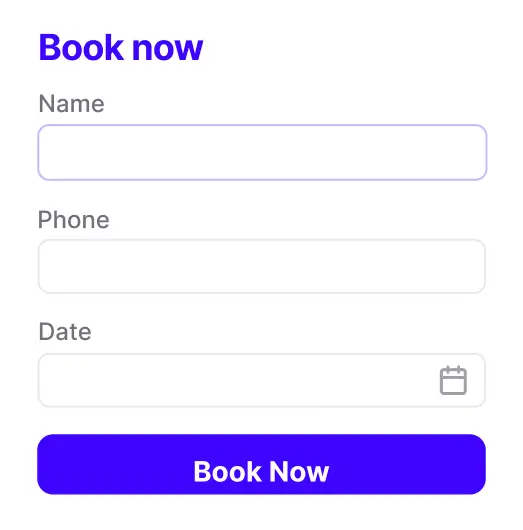 booking form hotspots in virtual tour booking form hotspots in virtual tour