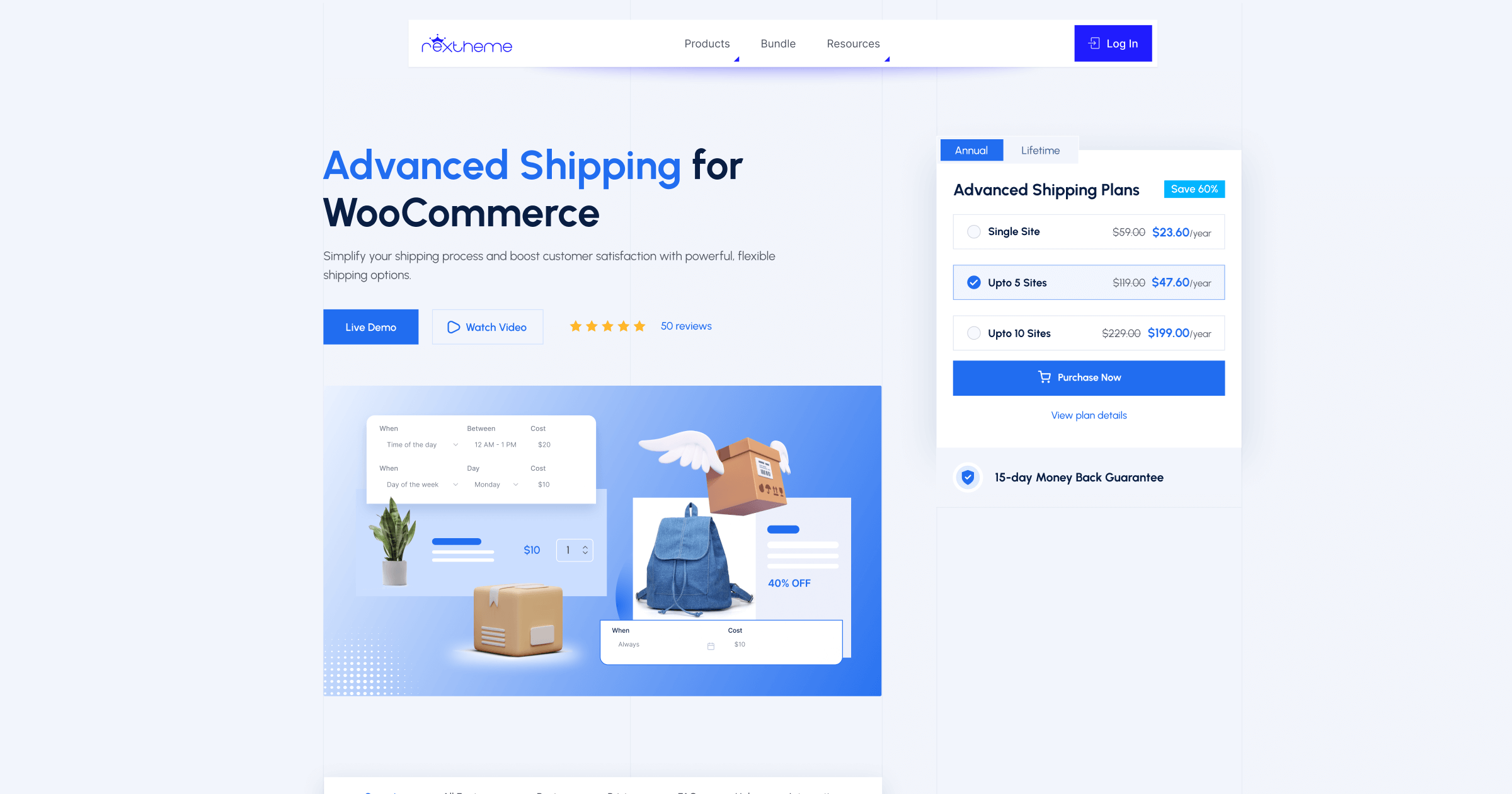 Advanced Shipping For WooCommerce