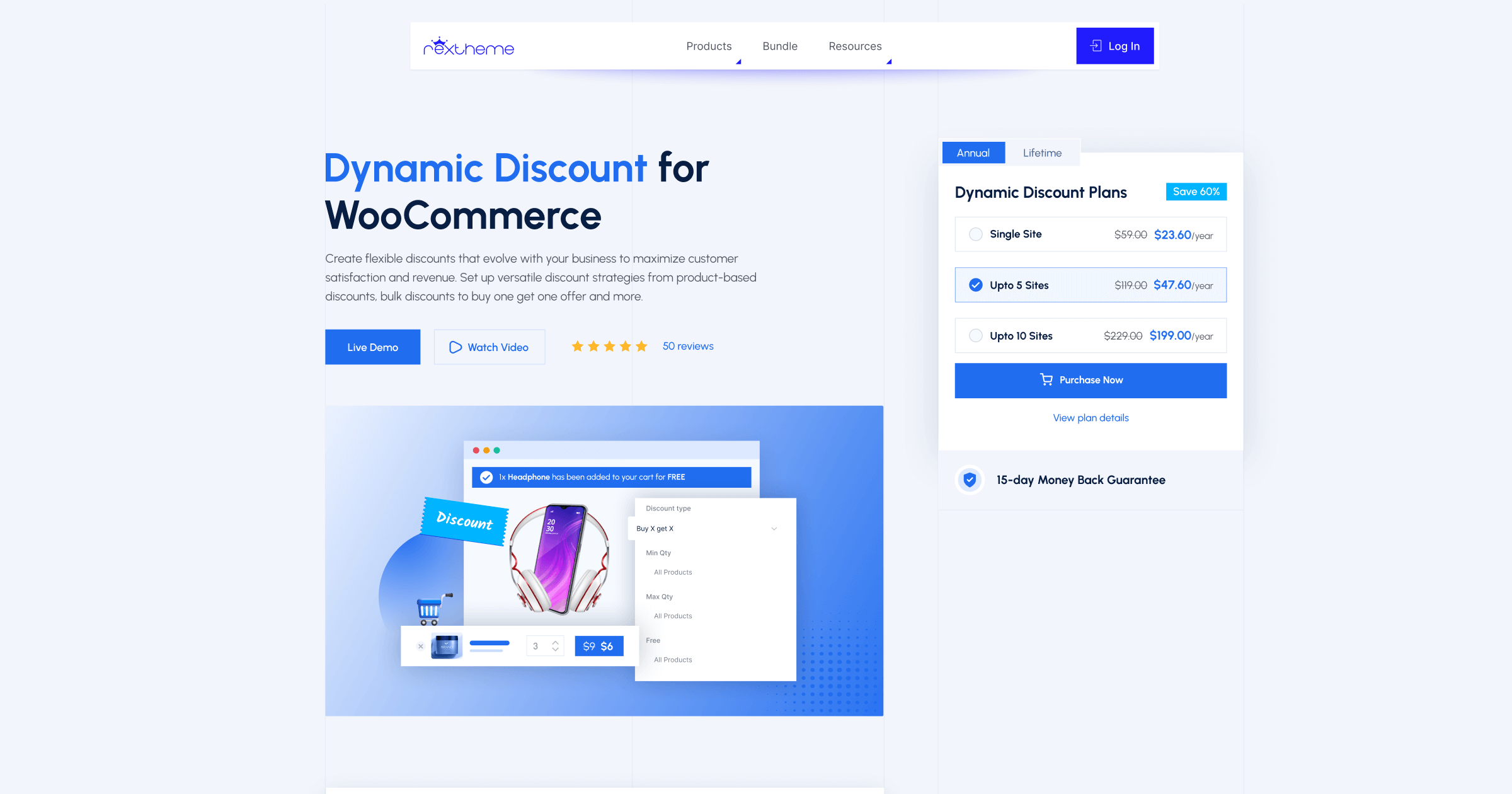 Dynamic Discount for WooCommerce