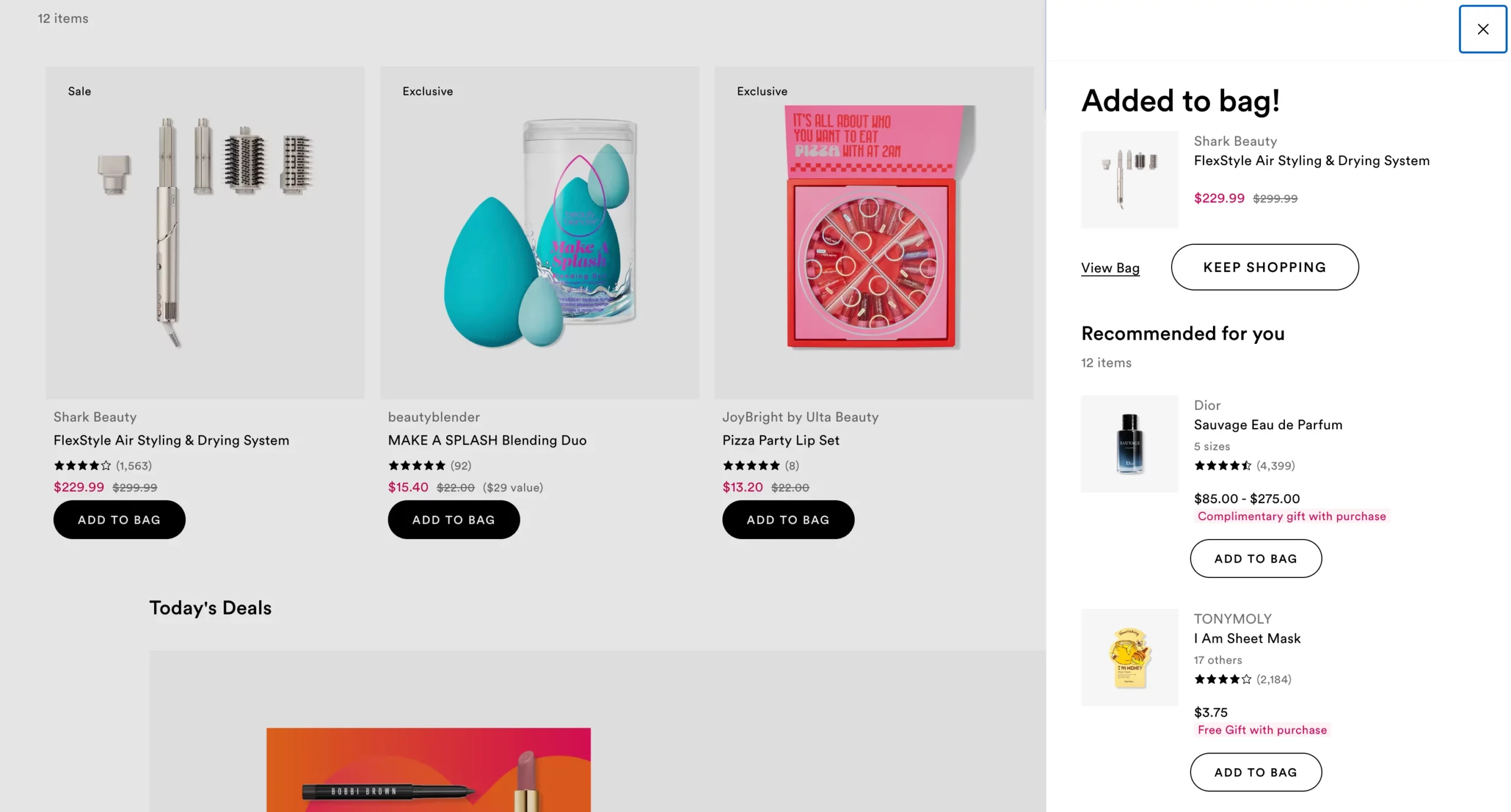 order bump at checkout